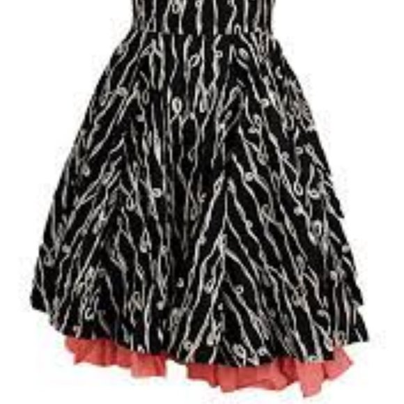 Anthropology, Taylor Swift, Girls from Savoy, Size 8, Black/White pattern. - Picture 2 of 4